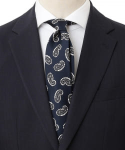 ▲ シルク プリント ネクタイ① 22F