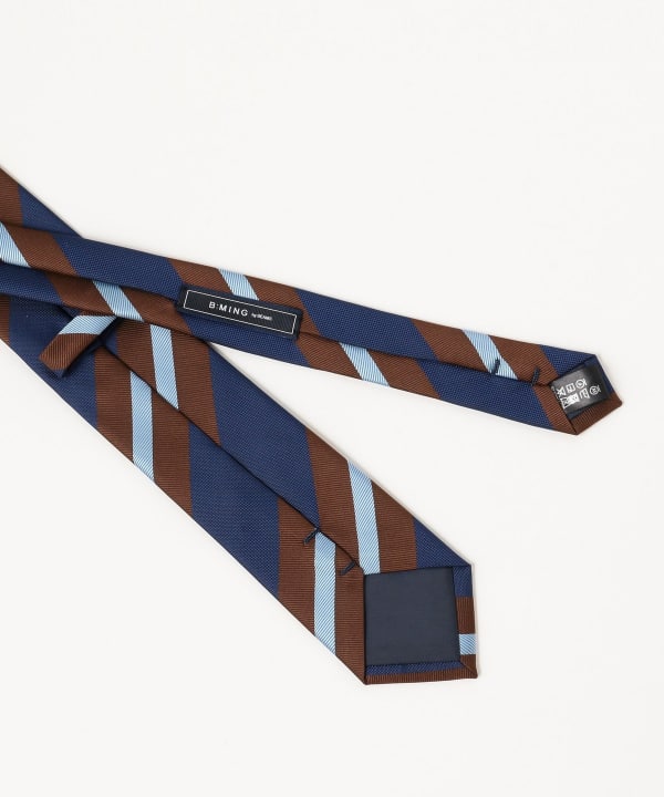 B:MING by BEAMS B:MING by BEAMS Striped Narrow Tie ~@ 24SS