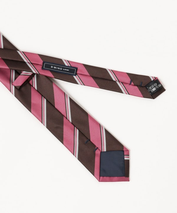 B:MING by BEAMS B:MING by BEAMS Striped Narrow Tie ~@ 24SS