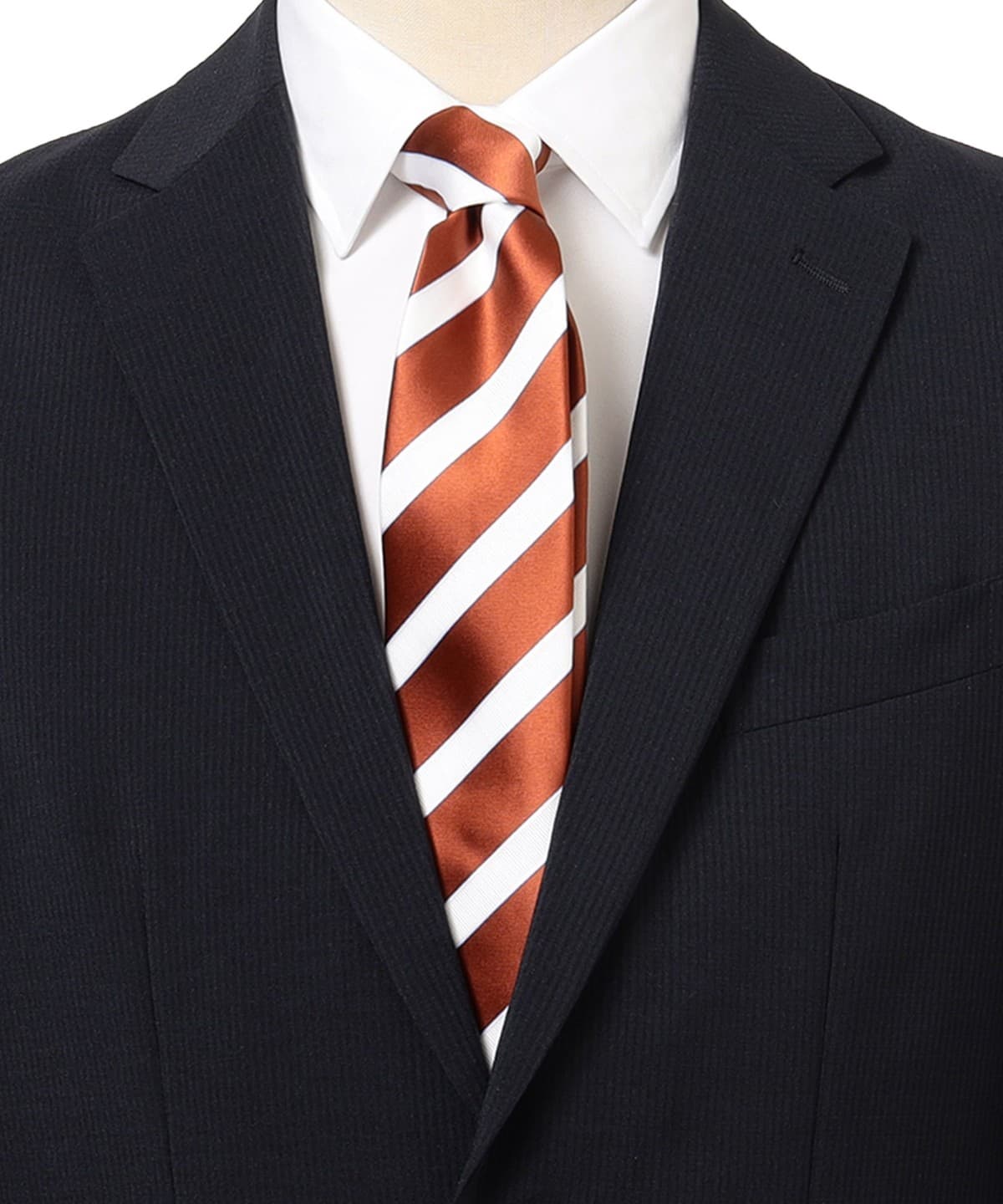 ウォッシャブル ストライプ ナロー ネクタイ A 24SS スーツ・ネクタイ MEN SINNAMON ONE SIZE ウォッシャブル ストライプ ナロー ネクタイ A 24SS スーツ・ネクタイ MEN SINNAMON ONE SIZE