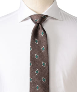 ▲B:MING by BEAMS / シルク 小紋 ネクタイ①