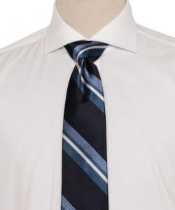 ▲B:MING by BEAMS / シルク ストライプ ネクタイ②