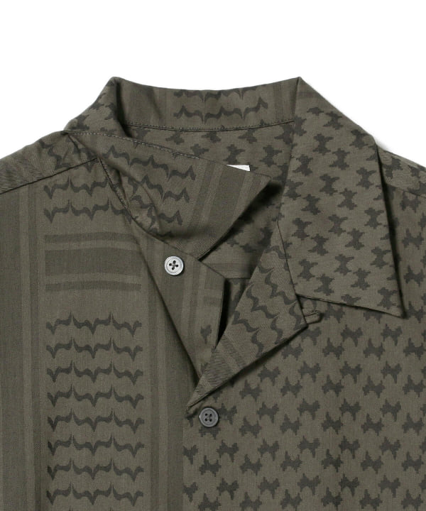 B:MING by BEAMS B:MING by BEAMS pattern open collar shirt (shirts, blouses,  casual shirts) available at BEAMS