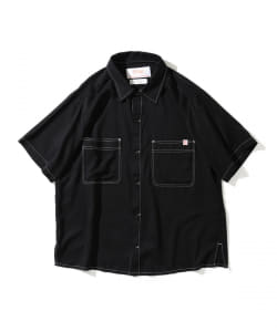 ▲UNIVERSAL OVERALL × B:MING by BEAMS / 別注 レーヨン シャツ