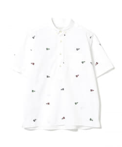 ▲B:MING by BEAMS / 刺繍 プルオーバー ボタンダウンシャツ