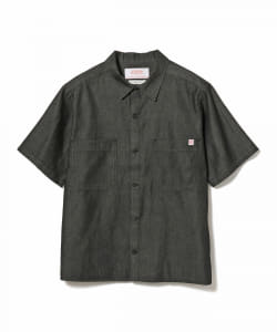 ▲UNIVERSAL OVERALL × B:MING by BEAMS / 別注 デニム オープンカラーシャツ