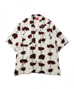 ▲Manhattan Portage / Romantic America レーヨンオープンカラーシャツ ①