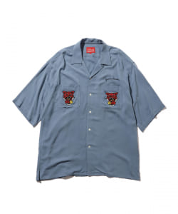 ▲Manhattan Portage / Romantic America エンブロイダリー オープンカラーシャツ
