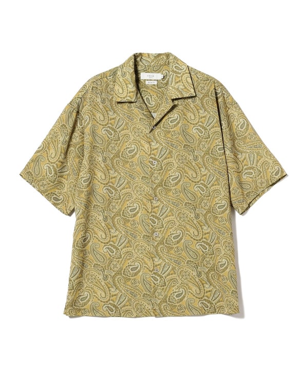 BEAMS GOLF Lサイズ ペイズリー柄シャツ B:MING by BEAMS（ビーミング by ビームス）ペイズリー オープン