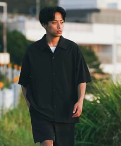 B:MING by BEAMS / 男裝 多機能 短袖 襯衫