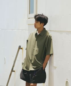 B:MING by BEAMS / 男裝 多機能 短袖 襯衫
