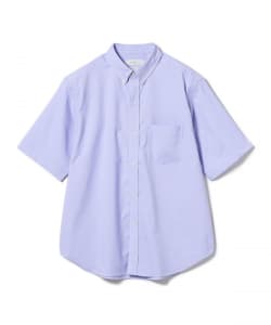 B:MING by BEAMS / 男裝 牛津布調 鈕扣 短袖 襯衫