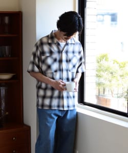 ambiance / 男裝 TR Ombre Check Shirt