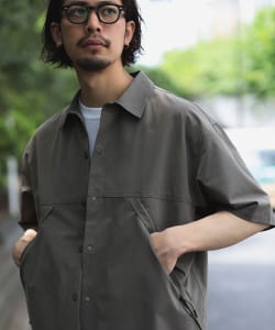B:MING by BEAMS / 男裝 水陸兩用 網眼布 短袖 襯衫