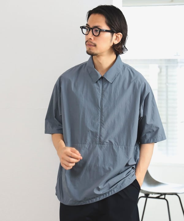BEAMS SCYE ビームス サイ ナイロンプルオーバー BEAMS SCYE