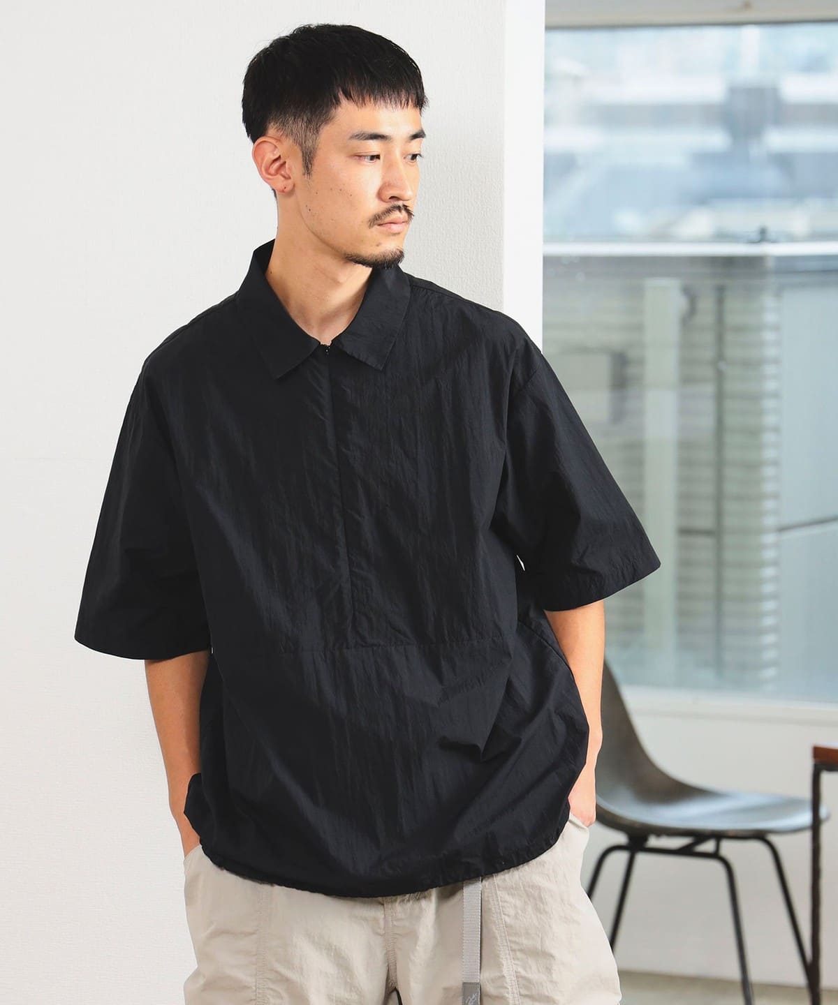 BEAMS SCYE ビームス　サイ　ナイロンプルオーバー BEAMS SCYE ビームス サイ ナイロンプルオーバー