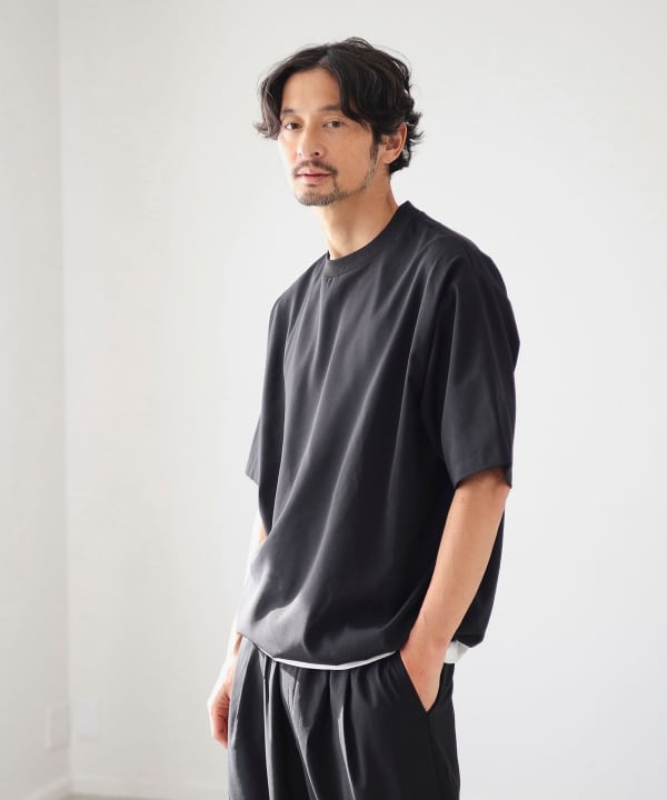 B:MING by BEAMS B:MING by BEAMS (R) 吸濕排汗、快乾圓領T卹（T