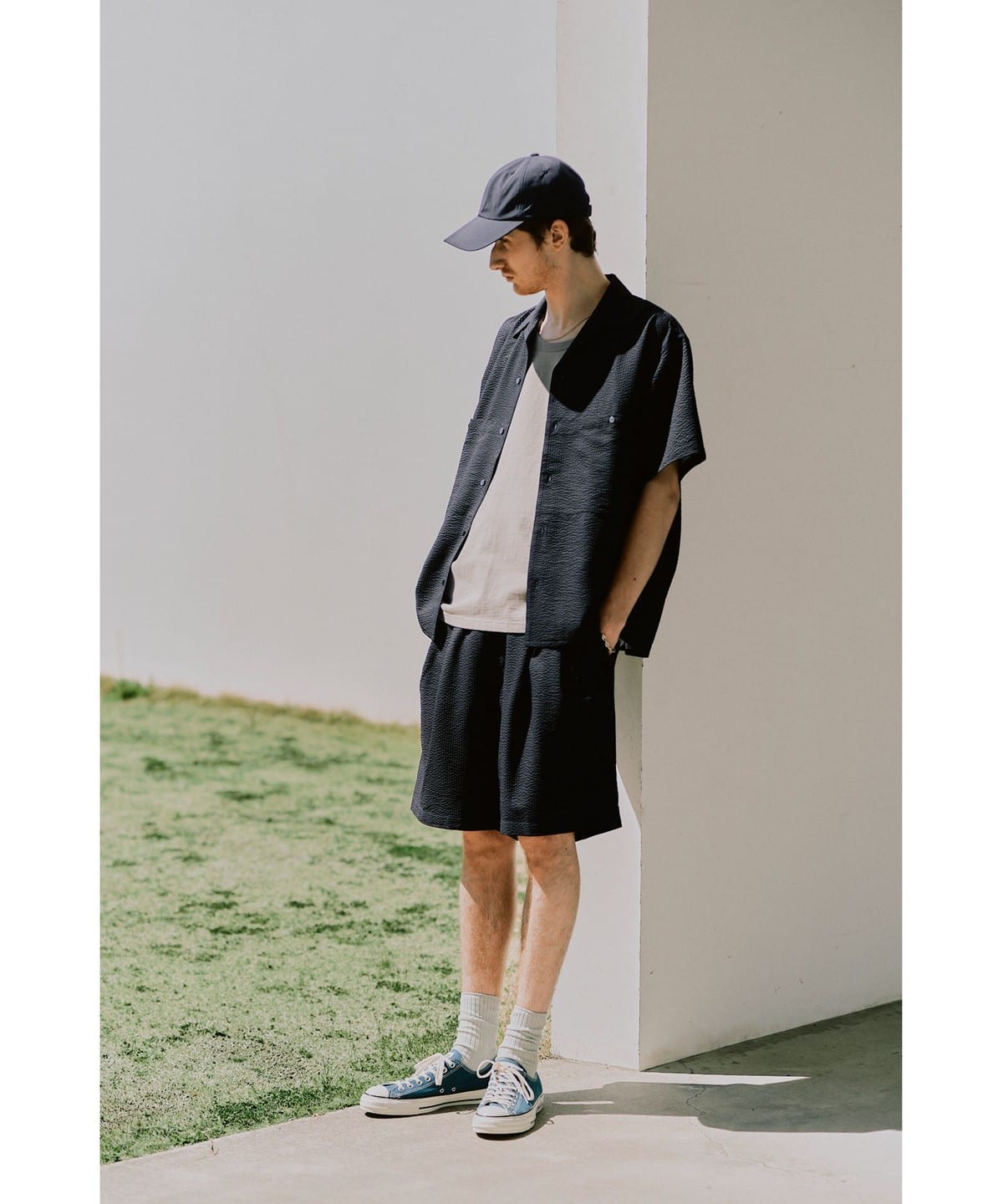 【BLACK】【別注】HELLY HANSEN / マリンリゾート ショートスリーブ シャツ 92010204518_D_1.jpg