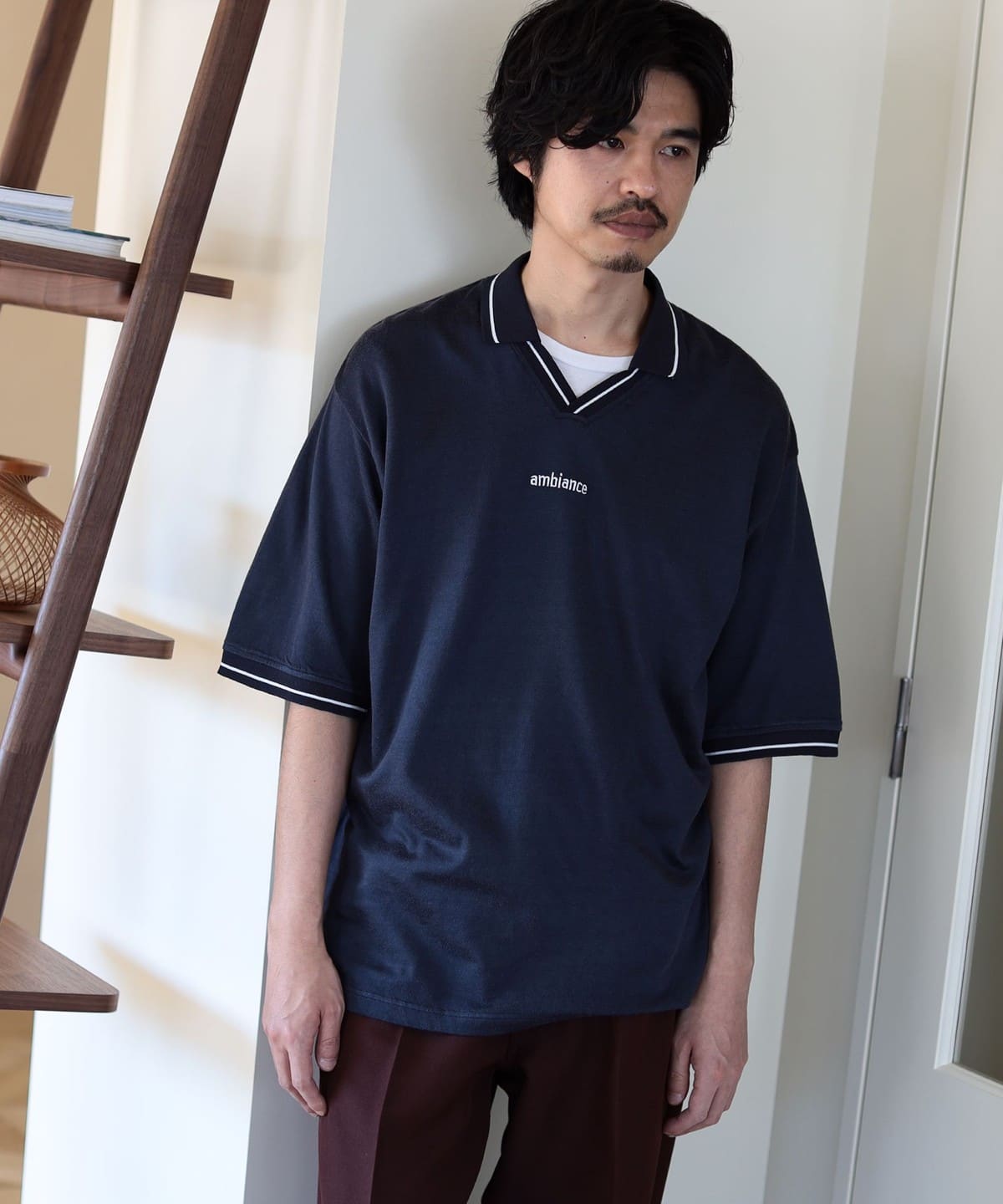 【4/24再値下げ】ambiance / Game Shirts Short Sleeve シャツ・ブラウス MEN NAVY XL 【4/24再値下げ】ambiance / Game Shirts Short Sleeve シャツ・ブラウス MEN NAVY XL
