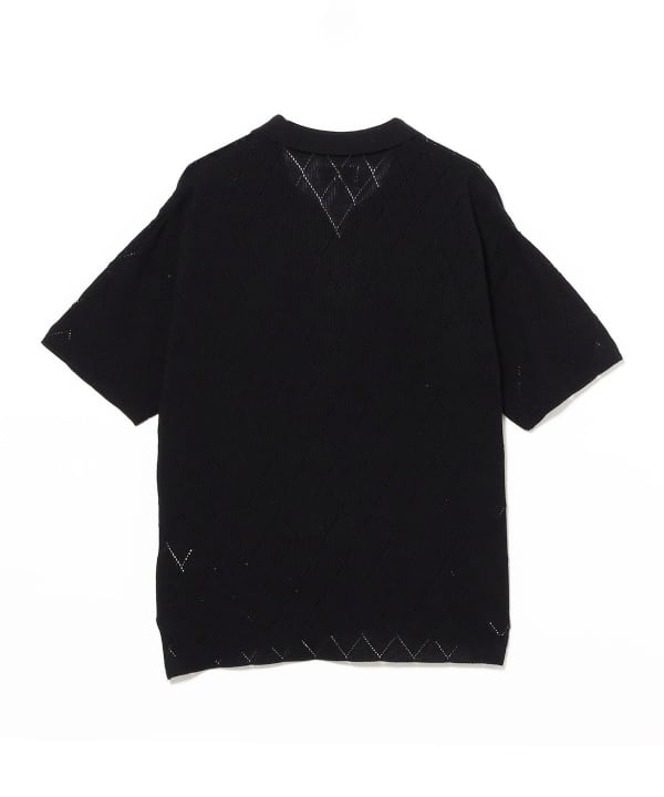 BEAMS GOLF ジッパーポロシャツ 黒 - メルカリ