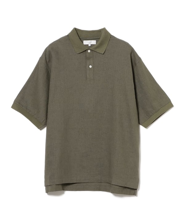 B:MING by BEAMS（ビーミング by ビームス）リネン ビッグ ポロシャツ
