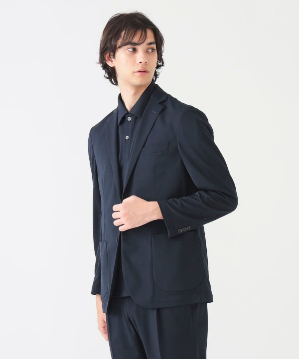 B:MING by BEAMS ネイビー ポロシャツ M B:MING by BEAMS（ビーミング by ビームス）ウォッシャブル