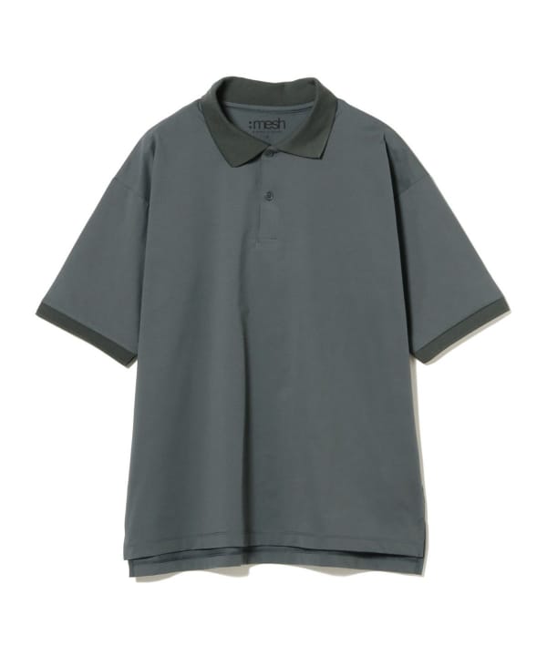 BEAMS ポロシャツ３枚セット　Lサイズ BEAMS DESIGN|B7915-61 ハーフZIP半袖ポロシャツ 胸ポケットなし