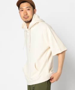 ▲RUSSELL ATHLETIC × B:MING by BEAMS / 別注 ガーメントダイ ショートスリーブ パーカ