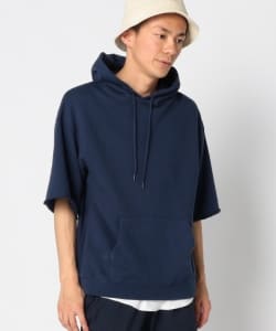 ▲RUSSELL ATHLETIC × B:MING by BEAMS / 別注 ガーメントダイ ショートスリーブ パーカ