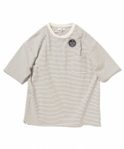 ▲B:MING by BEAMS / ヘビーウェイト ドロップショルダー ボーダー Tシャツ