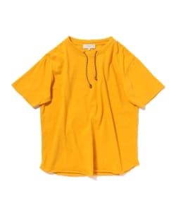▲B:MING by BEAMS / ガーメントダイ コードネックTシャツ