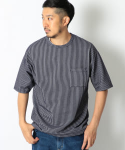 ▲B:MING by BEAMS / シアサッカー ポケット Tシャツ