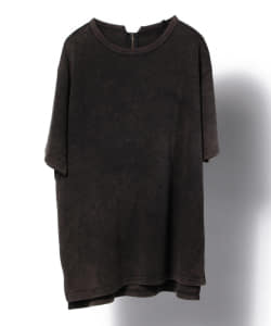 ▲Cloudy Cloudy for B:MING by BEAMS / バックジップ ワッフル Tシャツ