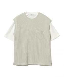 ▲B:MING by BEAMS / ベスト & クルーネック セット Tシャツ