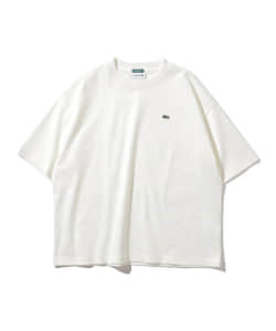 ▲LACOSTE for B:MING by BEAMS / 別注 カノコ ドロップショルダーTシャツ