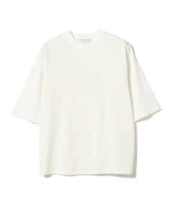 ▲B:MING by BEAMS / バイオウォッシュ ナローネック 5分袖Tシャツ