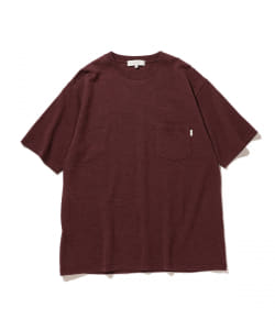 ▲B:MING by BEAMS / ウォッシュカノコ クルーネック ポケット Tシャツ