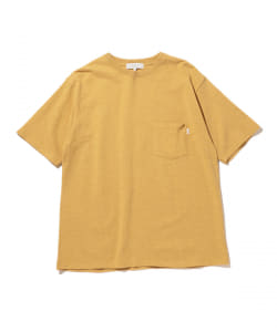 ▲B:MING by BEAMS / ウォッシュカノコ クルーネック ポケット Tシャツ