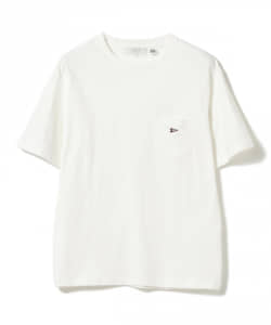 ▲B:MING by BEAMS / USAコットン ワッペン ポケットTシャツ(レギュラーフィット)