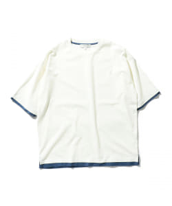B:MING by BEAMS / フェイクレイヤード クルーネックTシャツ(ドロップフィット)