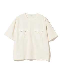 B:MING by BEAMS / ガーメントダイ フラップポケット Tシャツ(ビッグフィット)