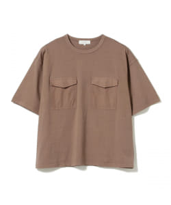B:MING by BEAMS / ガーメントダイ フラップポケット Tシャツ(ビッグフィット)