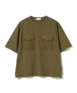 B:MING by BEAMS / ガーメントダイ フラップポケット Tシャツ(ビッグフィット)