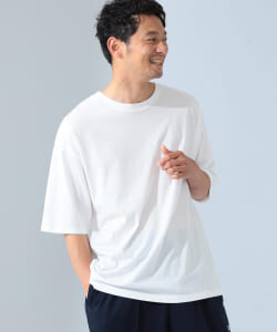 ▲B:MING by BEAMS / インナー クルーネックTシャツ(ドロップフィット)
