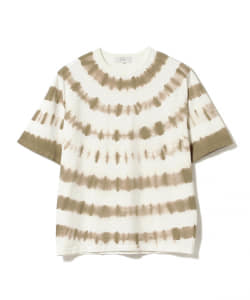 B:MING by BEAMS / ガーメントダイボーダー クルーネックTシャツ(ドロップフィット)