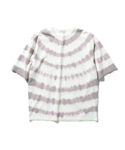 B:MING by BEAMS / ガーメントダイボーダー クルーネックTシャツ(ドロップフィット)