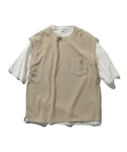 ▲B:MING by BEAMS / ベスト & クルーネック セット Tシャツ