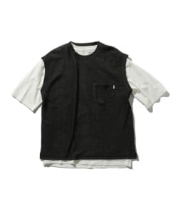 ▲B:MING by BEAMS / ベスト & クルーネック セット Tシャツ