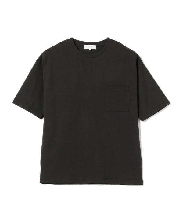 市場 tシャツ Tシャツ UNISEX B:MING by BEAMS ヘビーウェイト ドロップショルダー ポケットTシャツ ドロップフィット