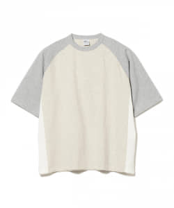 【+15%ポイント還元】【予約】B:MING by BEAMS / マルチカラー切替 クルーネック Tシャツ
